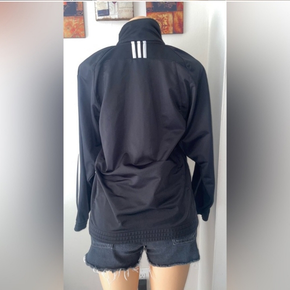 NWT Adidas Marlins Miami Black Zip Clousure In Front Size L (14-16) Jr.(6) - Picture 2 of 9